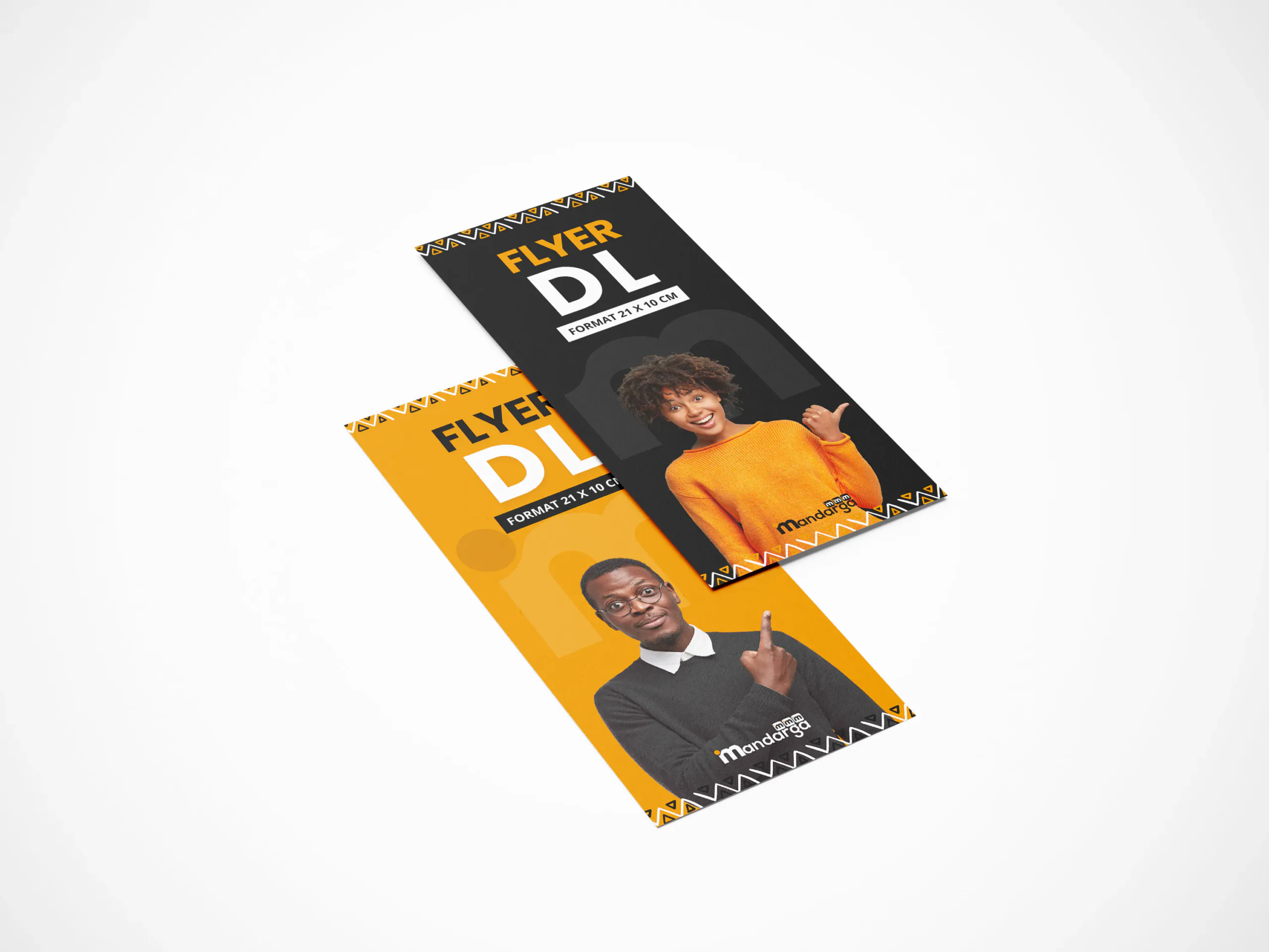 Flyer DL (10 × 21 cm) - Recto verso 135g - 170g